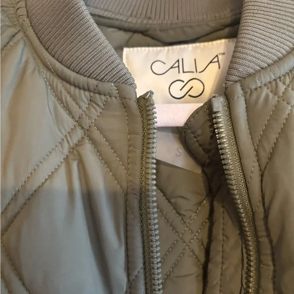 Calia Long Quilted Bomber - Picture 8 of 10